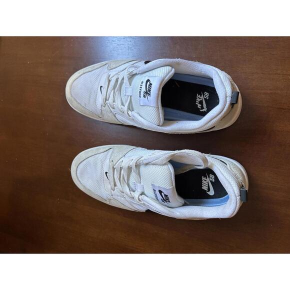 Nike SB Alleyoop White/Black Skate Shoes – Men’s 7.5 - Picture 4 of 8